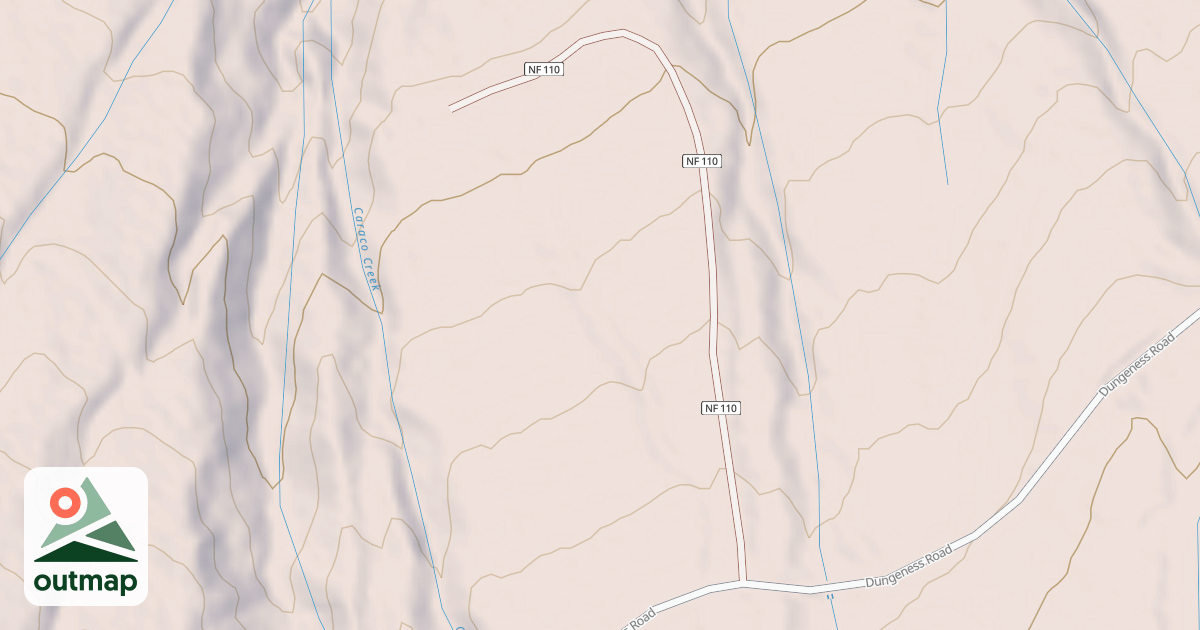 Map of USFS Motor Vehicle Use Map Roads {16F343CB-6A99-483E-8CFF-93C7335EAC03}