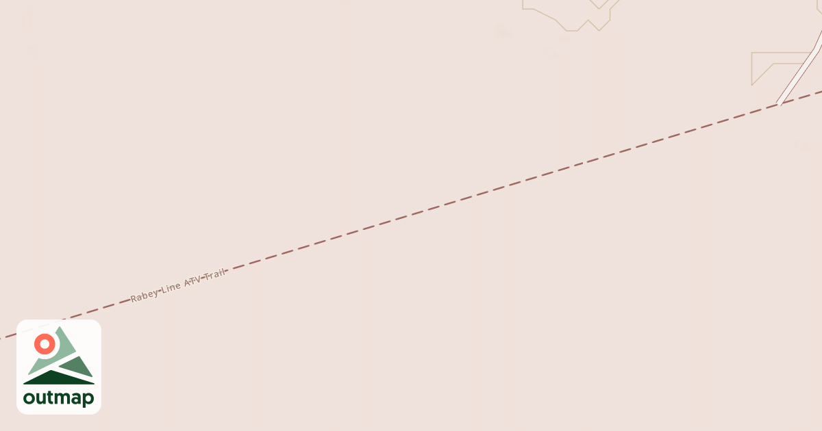 Map of Rabey Line Trail