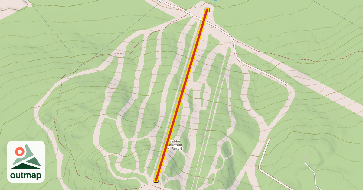 Map of Chair Lift