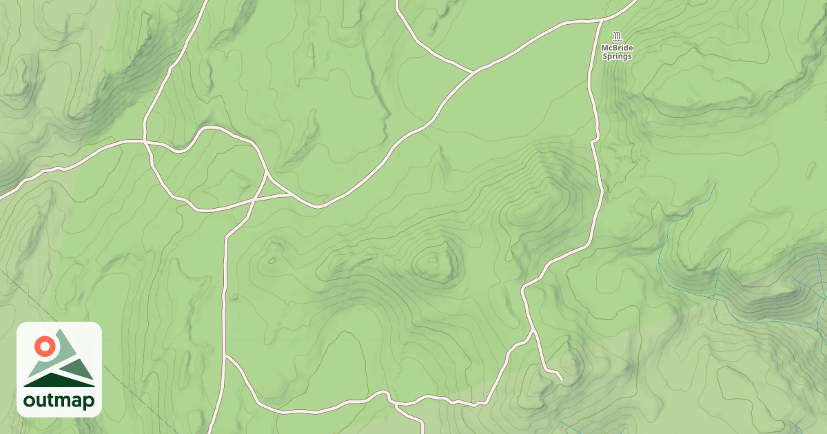 Map of USFS Motor Vehicle Use Map Roads {61E7232E-8B4C-4D4A-91DF-CC85C312AC3A}