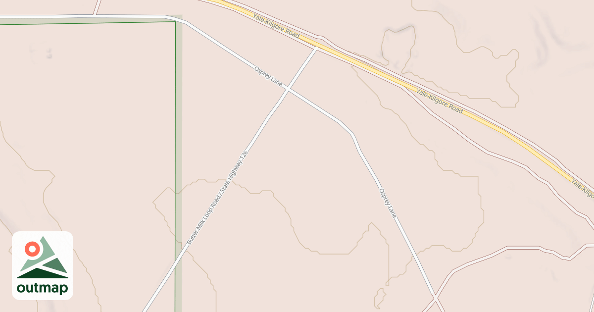 Map of SHOTGUN TRAIL