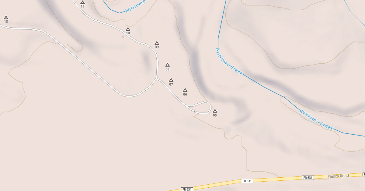 Map preview of WILLIAMS CK CG ORPHAN