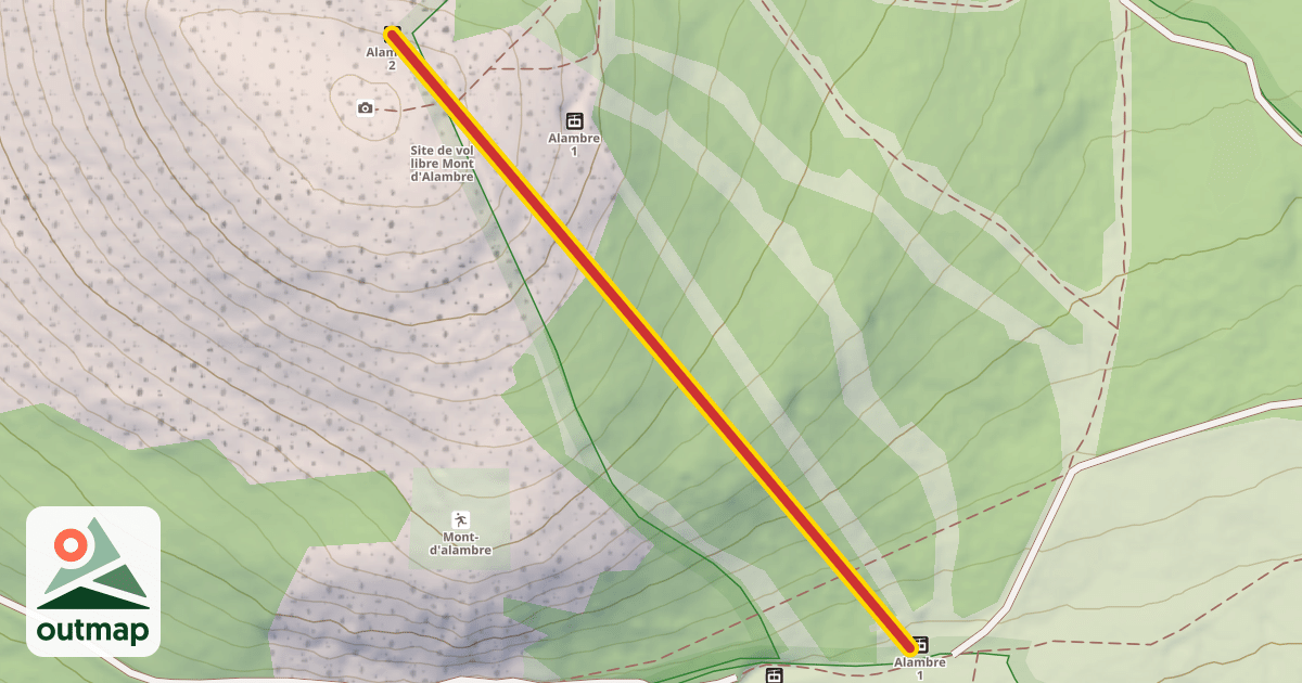 Map of Alambre 2