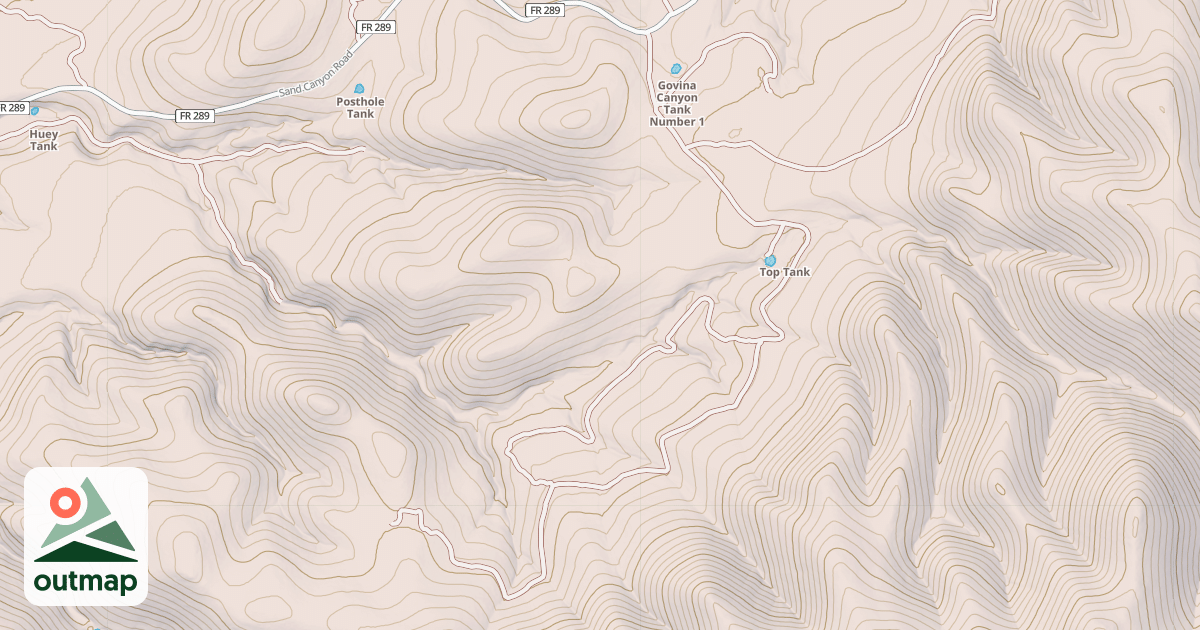 Map of 289 C
