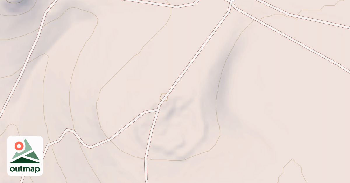 Map of Radar Hill OHV Trails