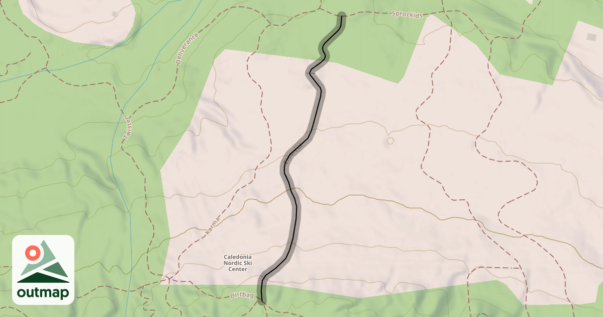 Map of Clearcut