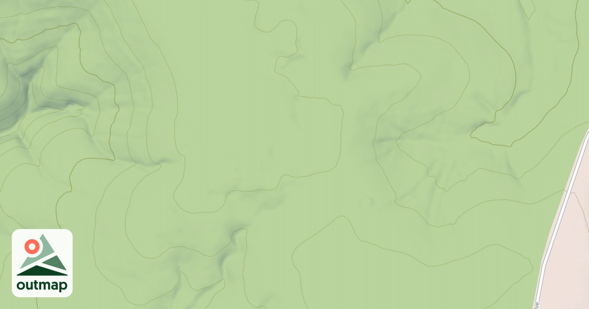 Map of PINE CREEK SPUR A