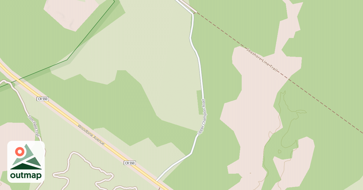 Map of Champion Trail