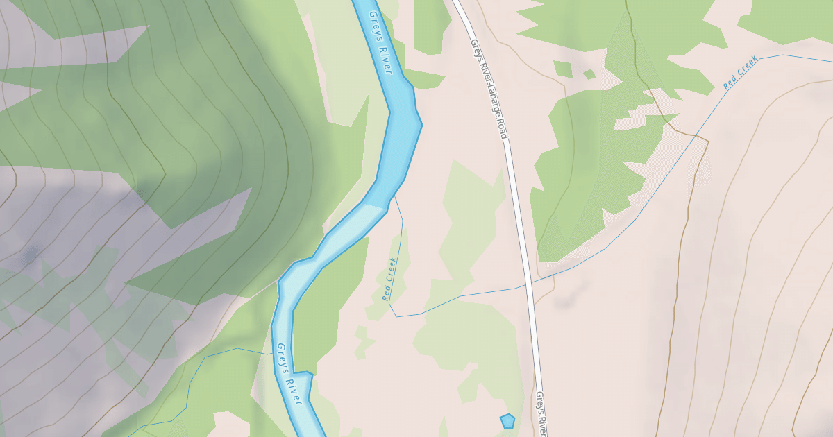 Map preview of RED CREEK DISPERSED