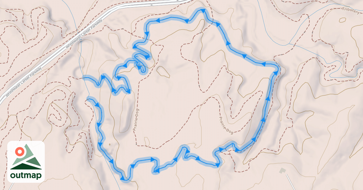Map of East Main Loop