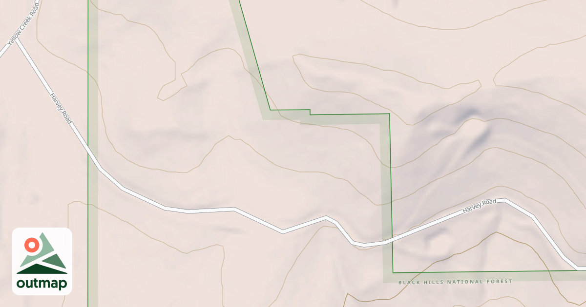 Map of COUNTRY CLUB