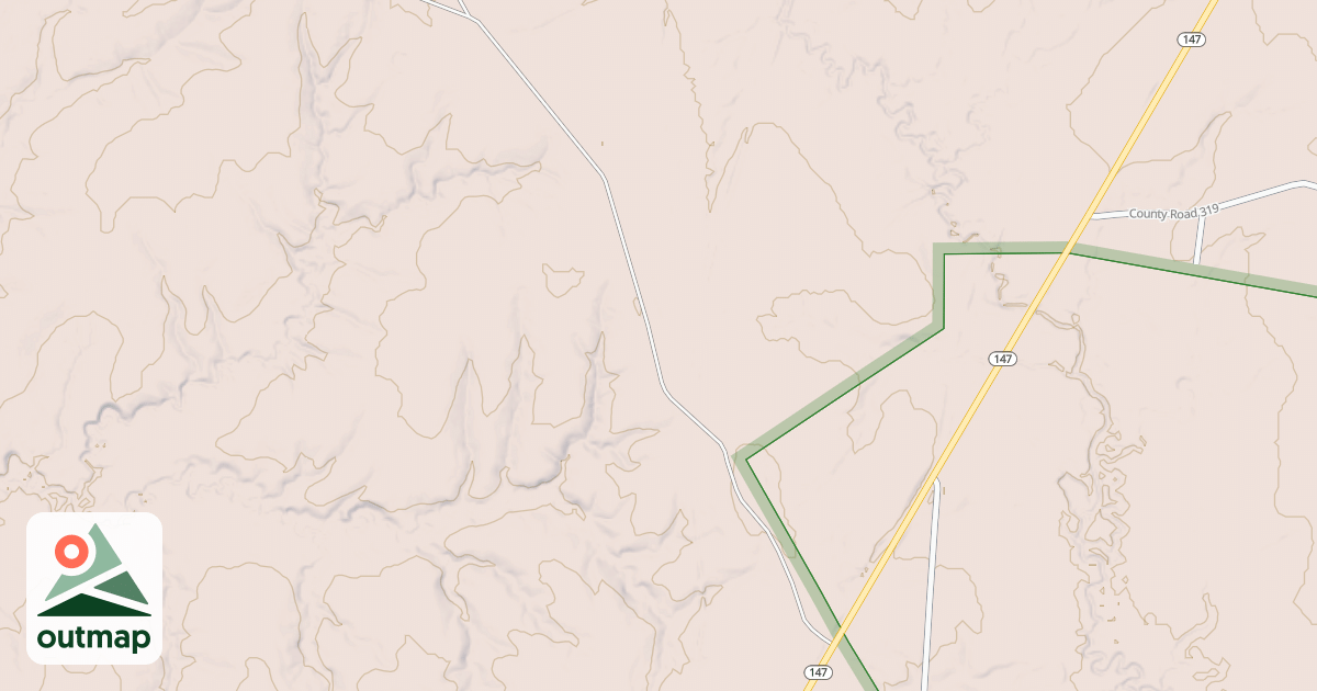 Map of PRAIRIE CREEK