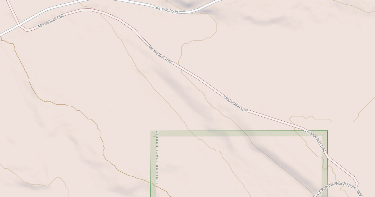 Map preview of Moose Run Trail