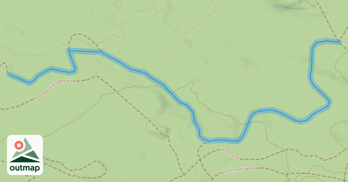 Map of Lowland Trail