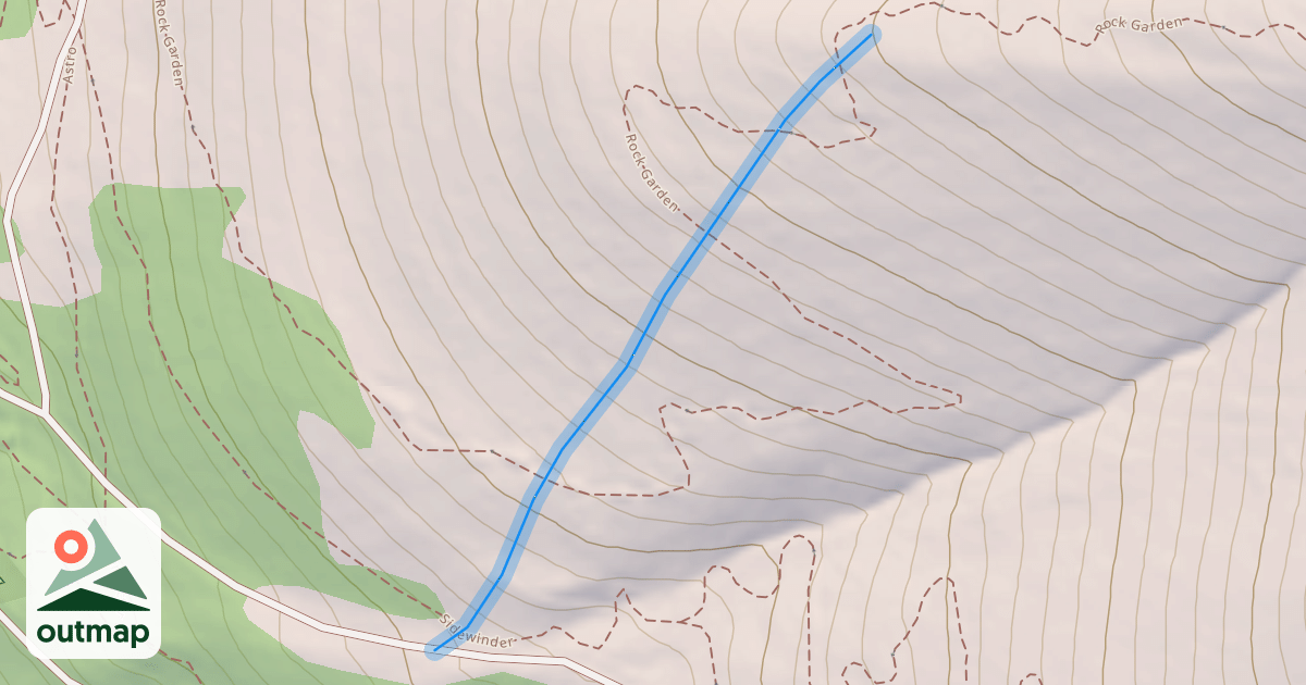 Map of Wandering Moose