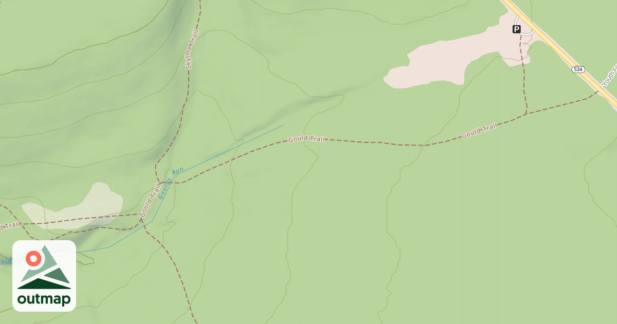 Map of Hickory Run State Park Trails