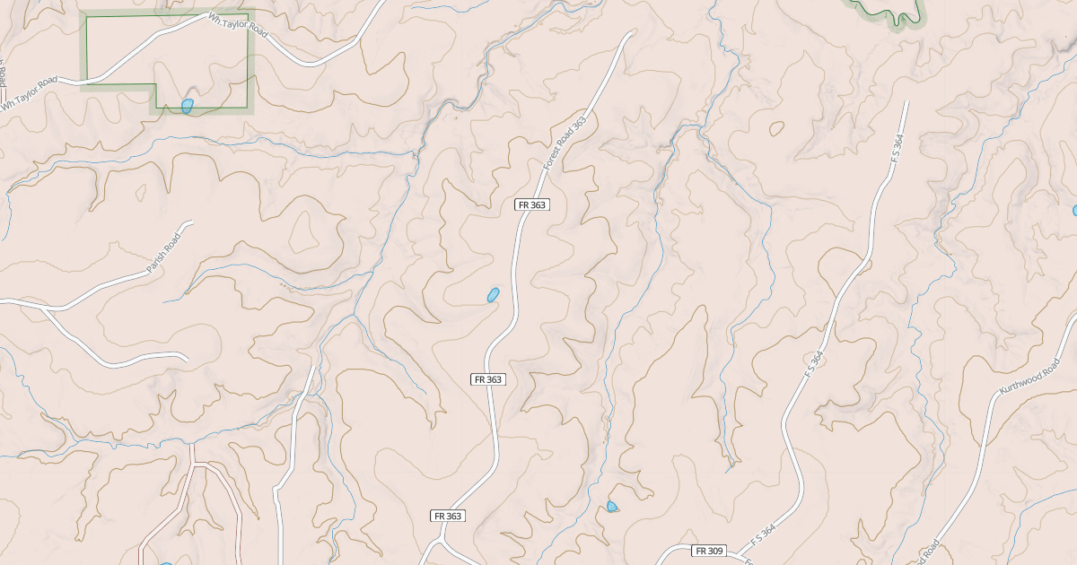 Map preview of MAYHAW RIDGE