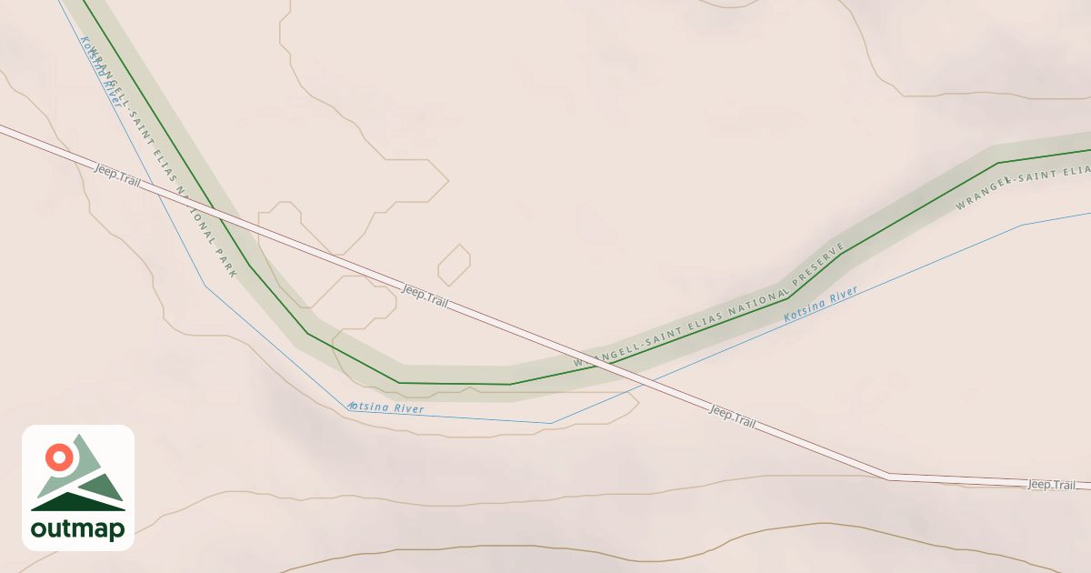 Map of Kotsina River Trail