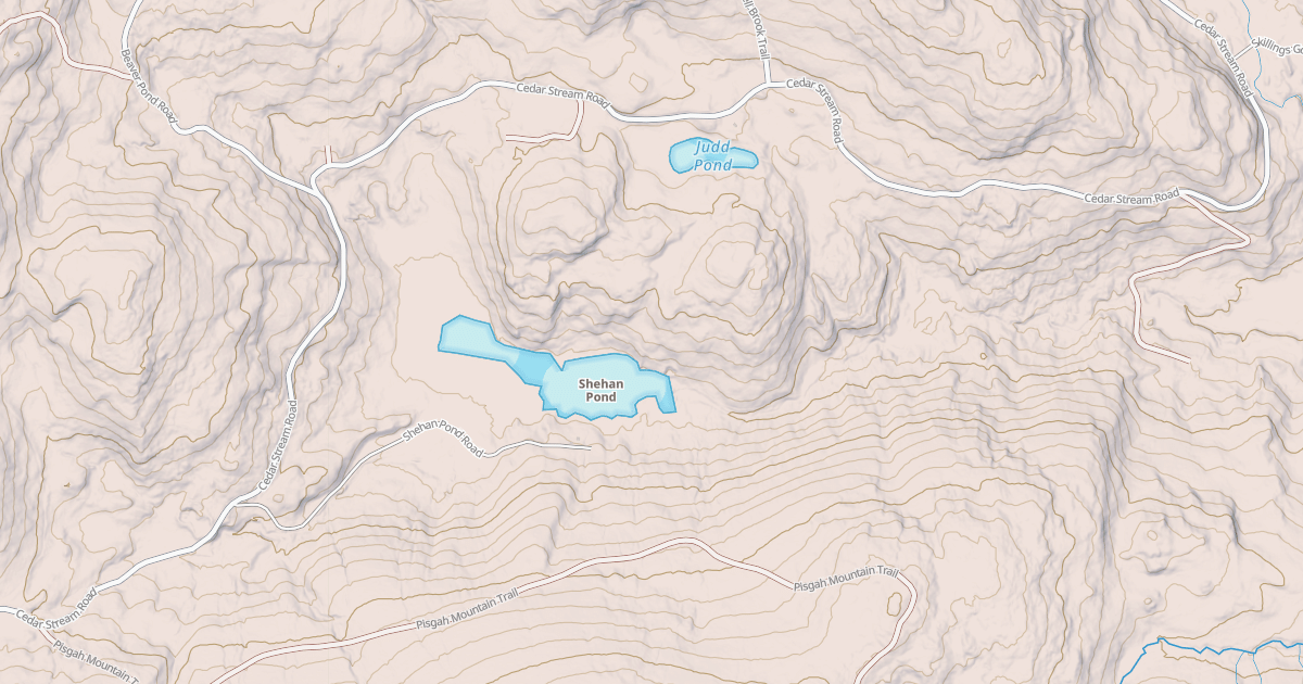 Map preview of Cedar Stream Rd