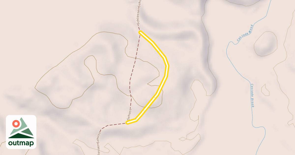 Map of Schlosser