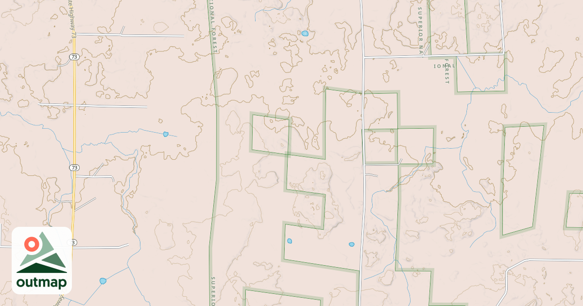 Map of DOHERTY SPUR C
