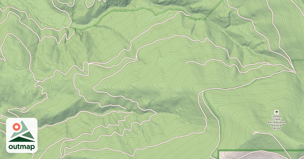 Map of CENTER RIDGE