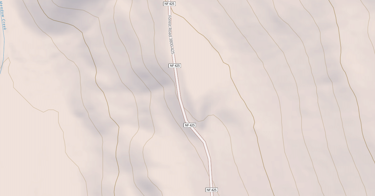 Map preview of COUGAR MTN