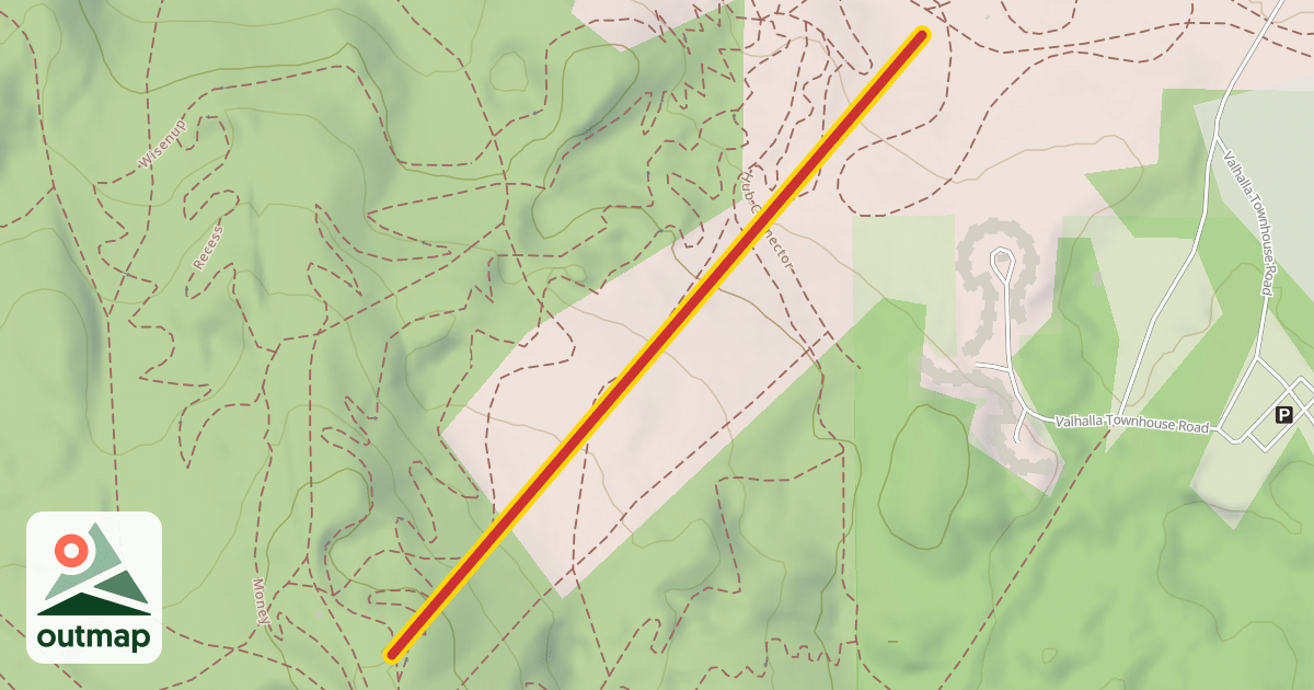 Map of Morgedal