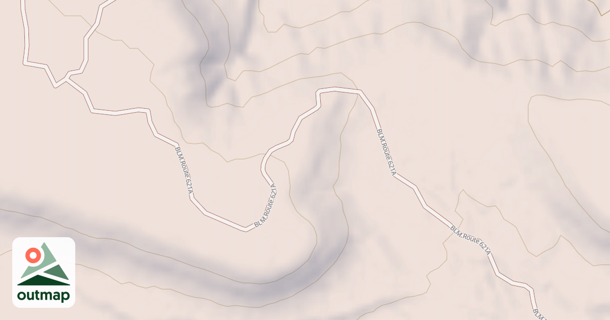 Map of BLM National GTLF Public Motorized Roads d98ec184-cf71-410e-9b44-87d6ecdc1d3b