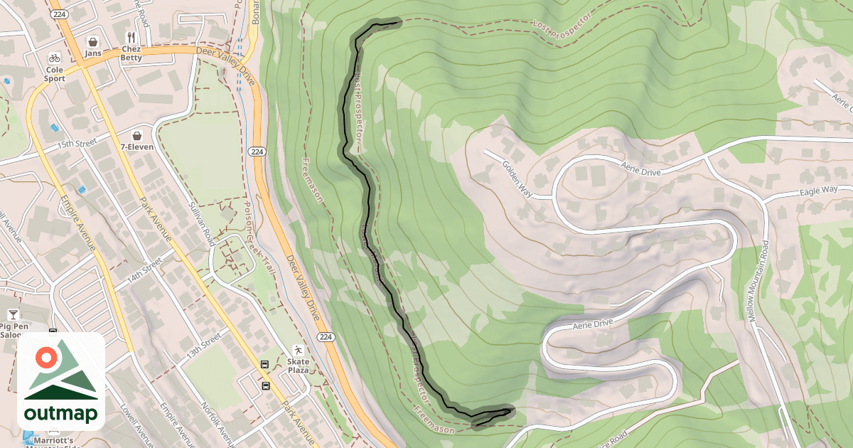Map of Lower Masonic