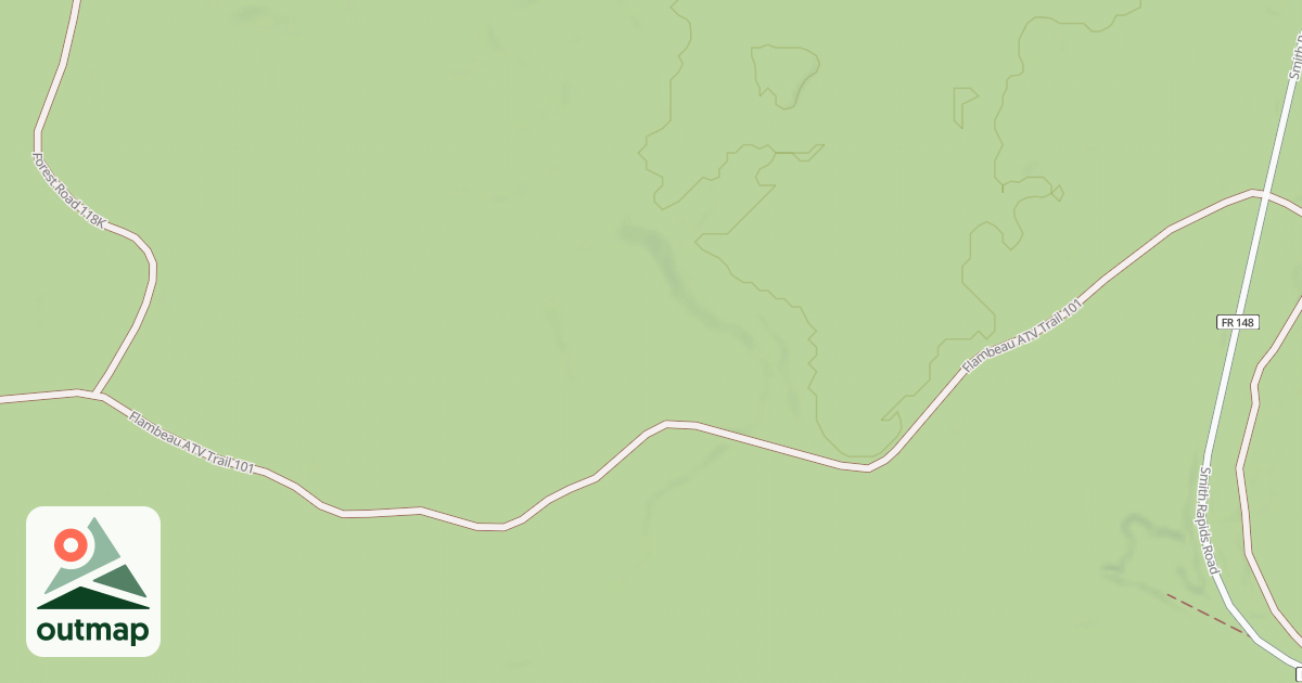 Map of FR 1173