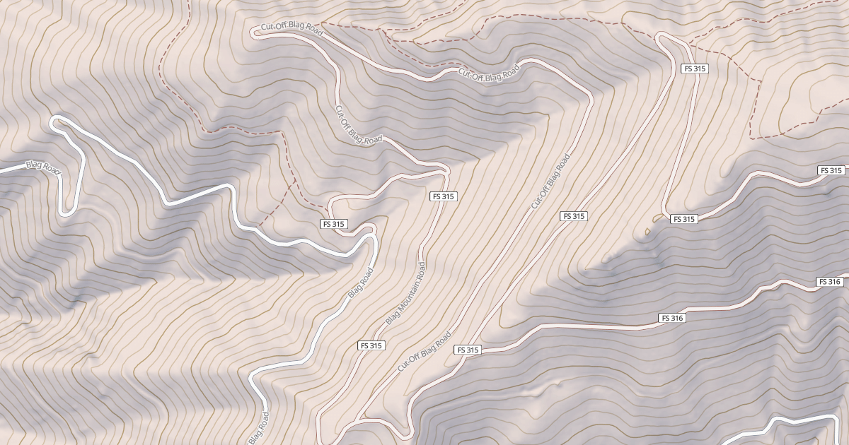 Map preview of CUT OFF BLAG