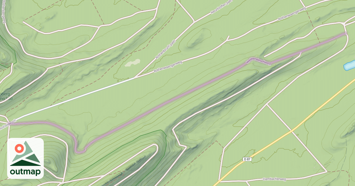 Map of Weihersbruchweg