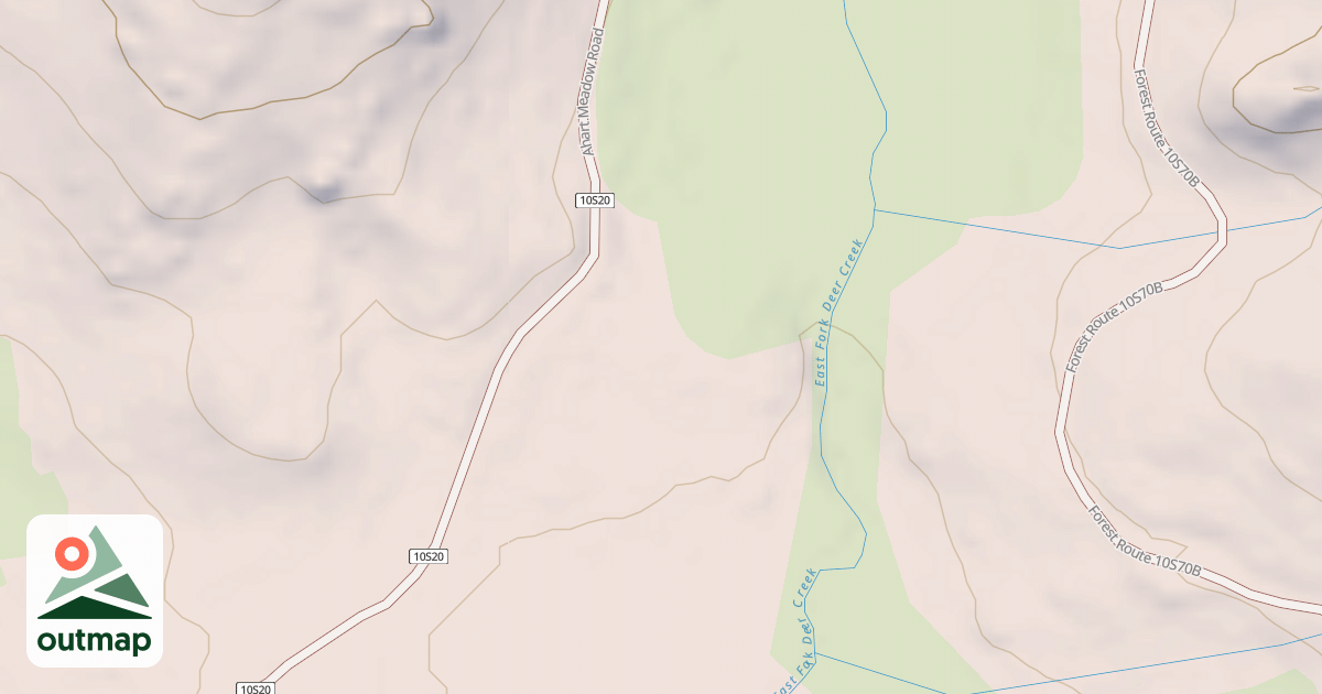 Map of AHART MEADOW T4