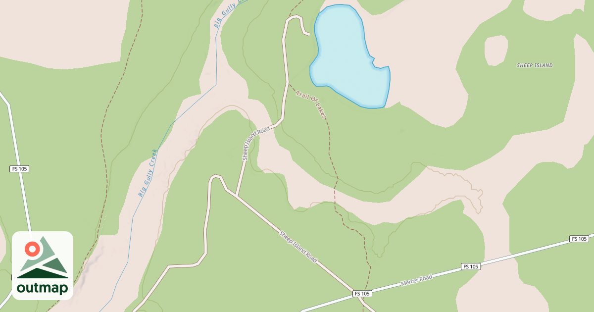 Map of SHEEP ISLAND