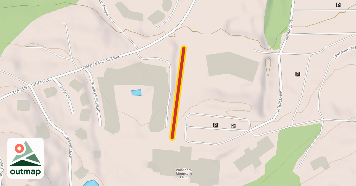Map of Whispter Run Upper Carpet