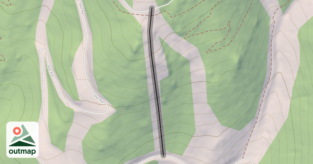 Map of Elkhead Liftline