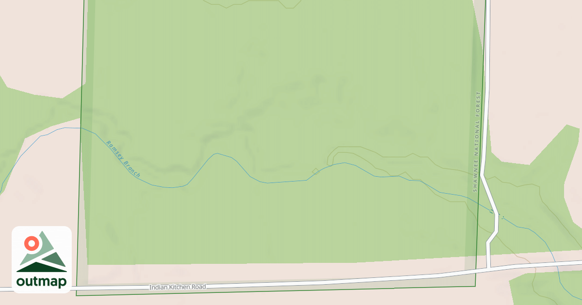 Map of NORTH RAMSEY RD