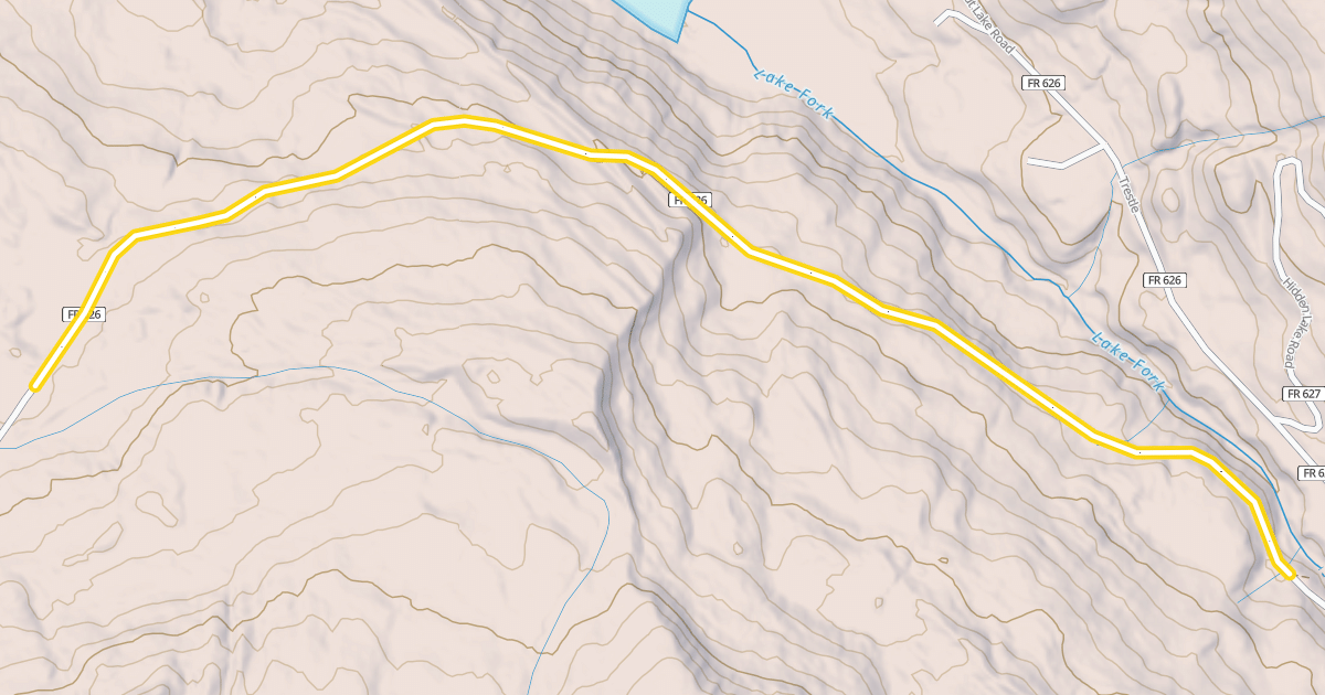 Map preview of Trestle