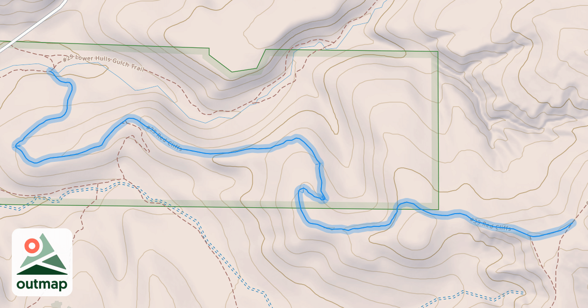Map of #39 Red Cliffs