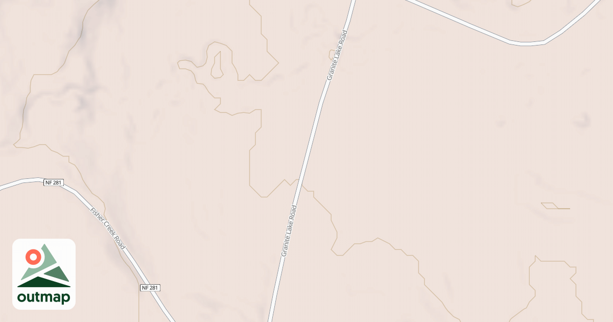 Map of GRANITE LAKE