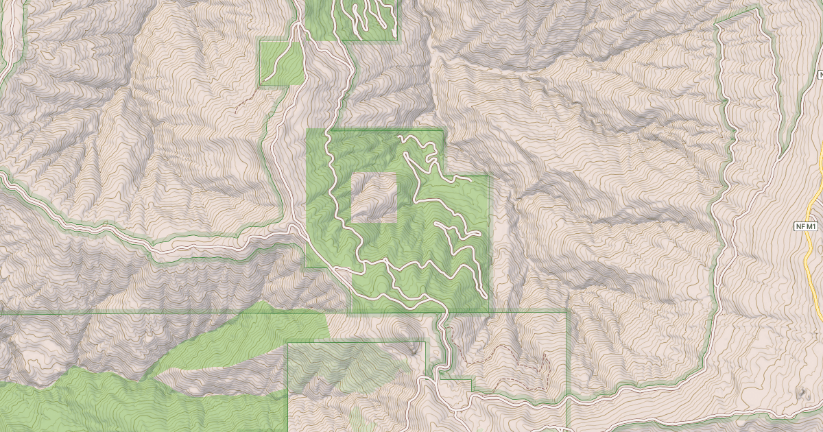 Map preview of THATCHER BUTTE