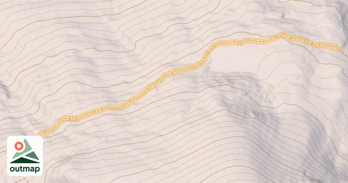 Map of Sherman Peak Loop Trail