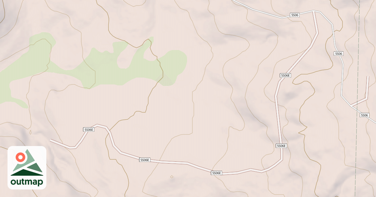 Map of GOAT MDW UPPER SKI TRAIL