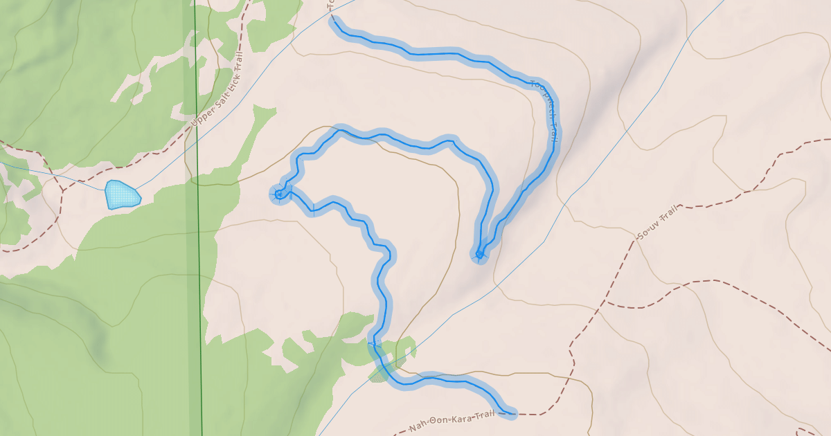 Map preview of Too-pwech Trail