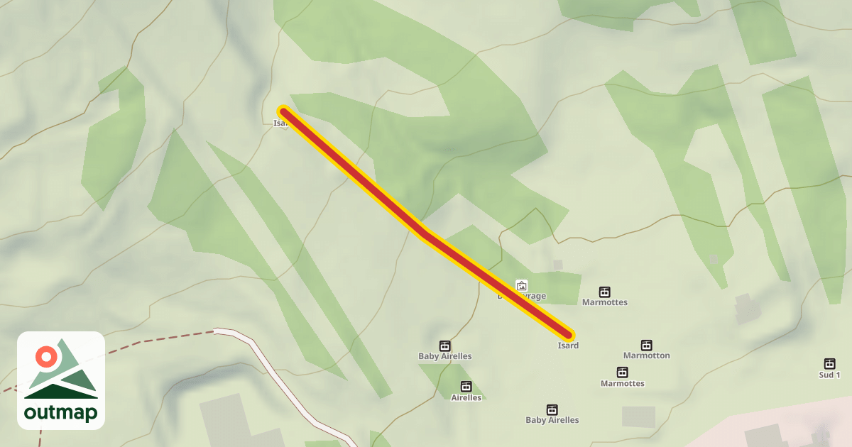 Map of Isard