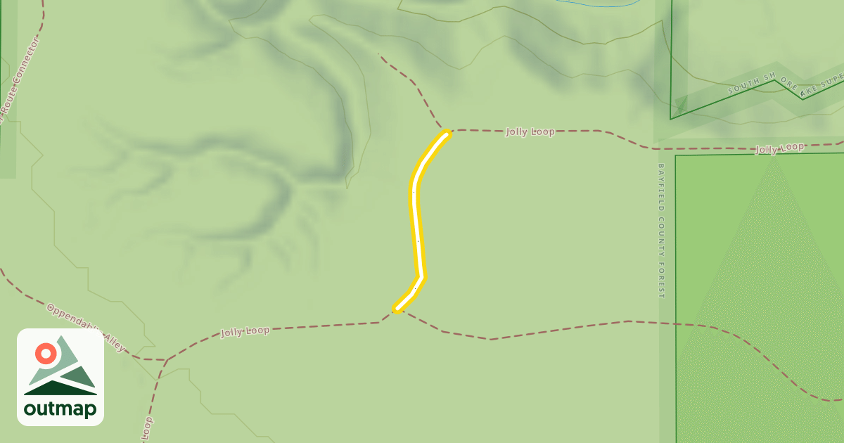 Map of Jolly Loop