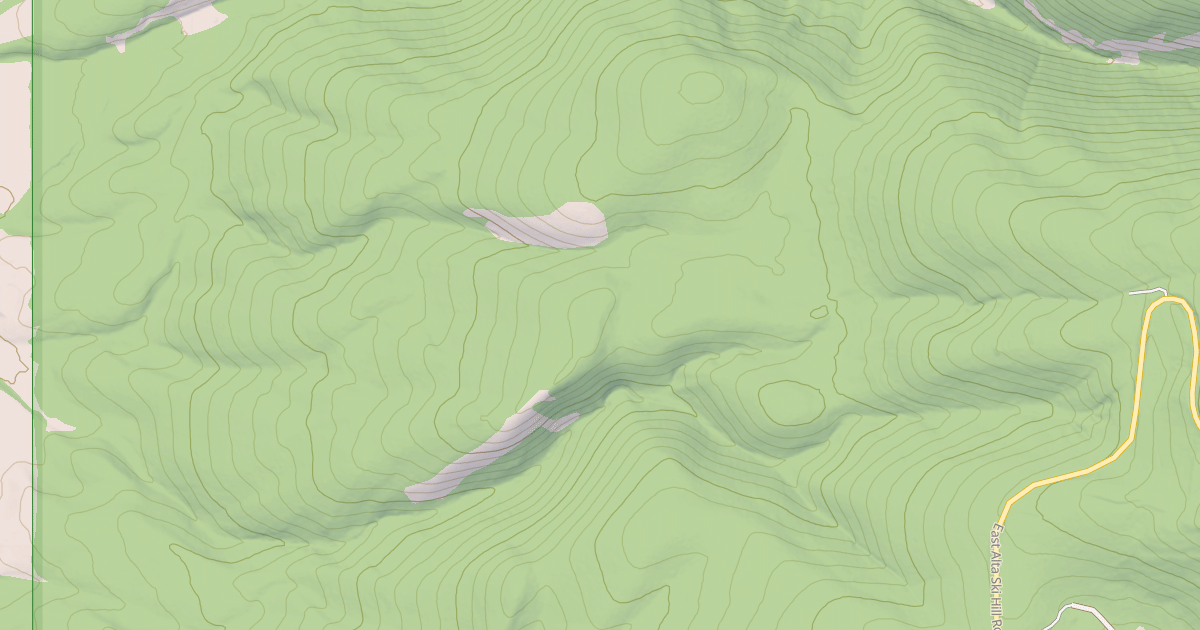 Map preview of DRY CREEK POWERLINE