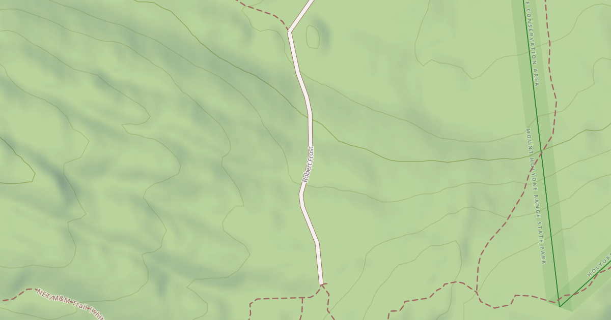 Map preview of Robert Frost Trail