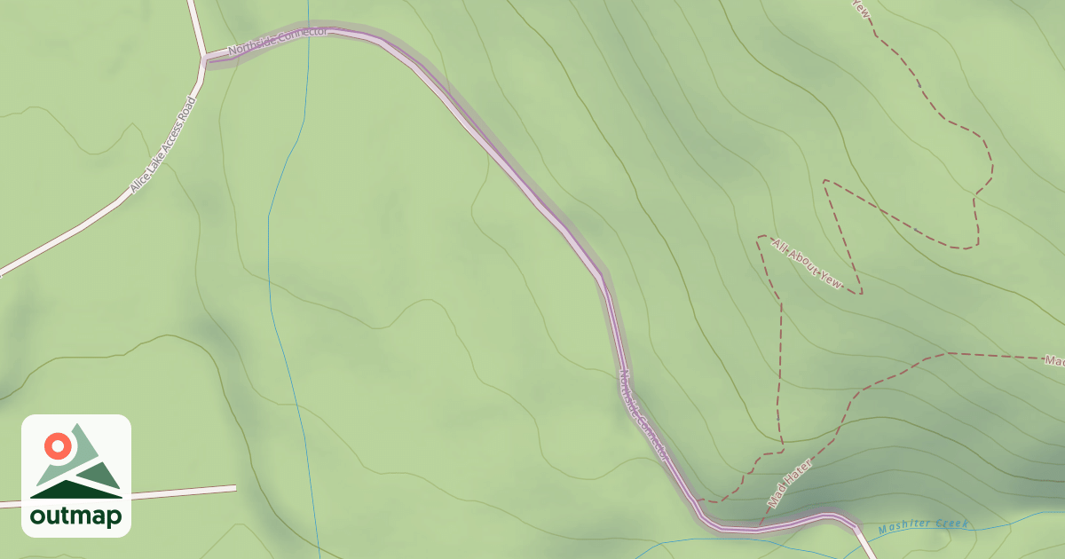 Map of Northside Connector